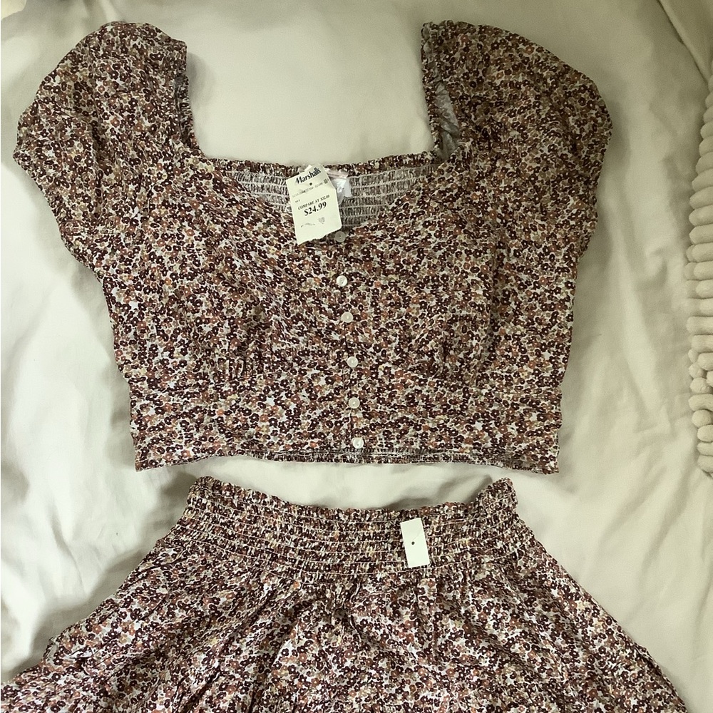 Floral 2 Piece Set NWT